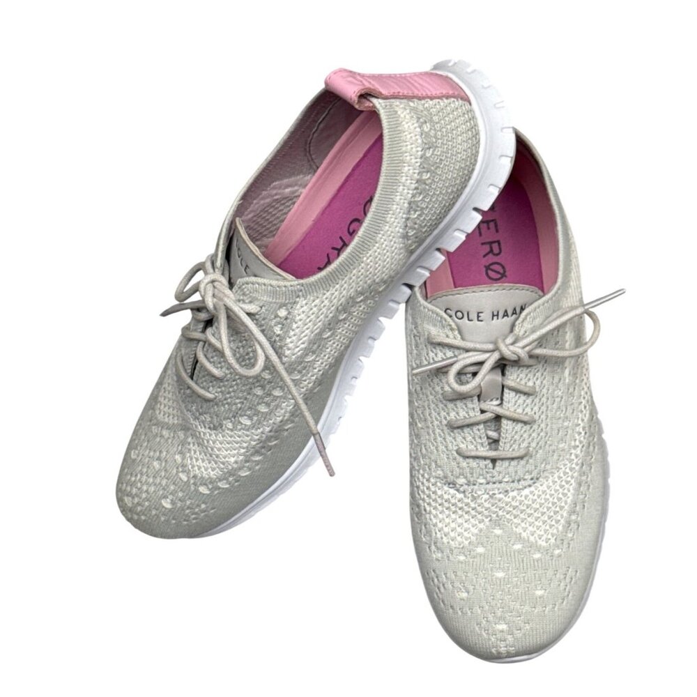 Cole Haan Womens Zerogrand Stitchlite Oxfords Knit Lace-Up Shoes 7.5